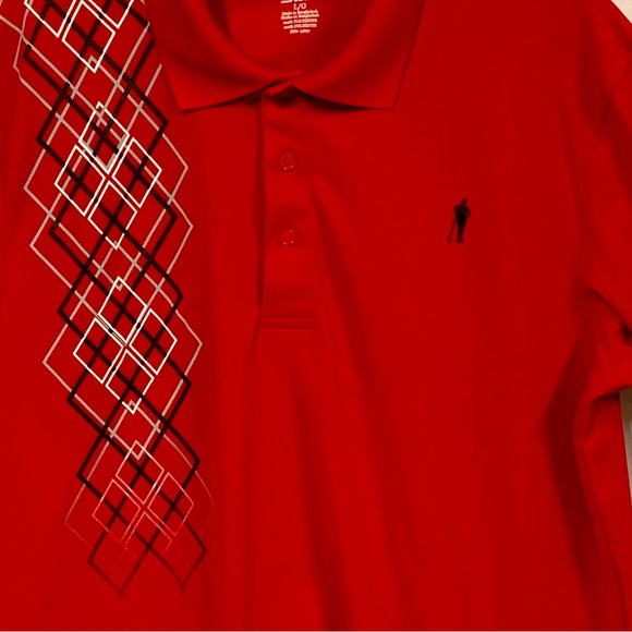 Payne Stewart Red Golf Performance Polo Size Large - Picture 6 of 10